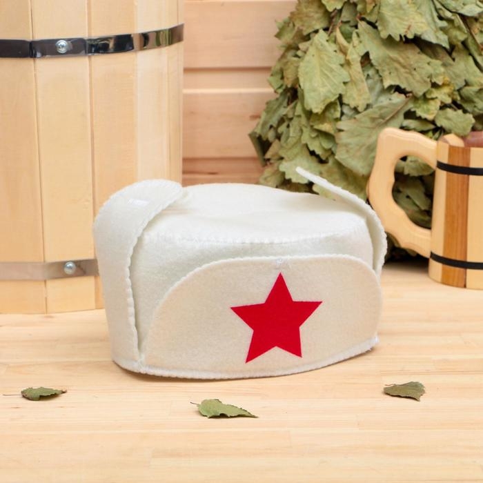 Шапка для бани Шапка для бани "Ушанка"