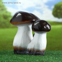 Садовая фигура "Гриб-боровик тройной" 25х23х23см Садовая фигура "Гриб-боровик тройной" 25х23х23см