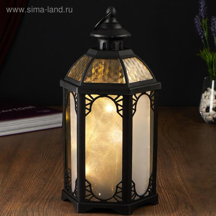 Ночник 48131 LED батарейки 3хААА черный 16х16х35 см RISALUX Ночник 48131 LED батарейки 3хААА черный 16х16х35 см RISALUX