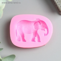 Молд силикон "Индийский слон" 1,2х6х4,8 см Молд силикон "Индийский слон" 1,2х6х4,8 см