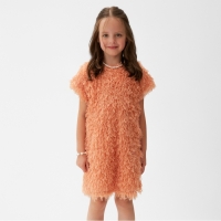 Платье для девочки, MINAKU :Party Dress, цвет розовый, рост 110 см Платье для девочки, MINAKU :Party Dress, цвет розовый, рост 110 см