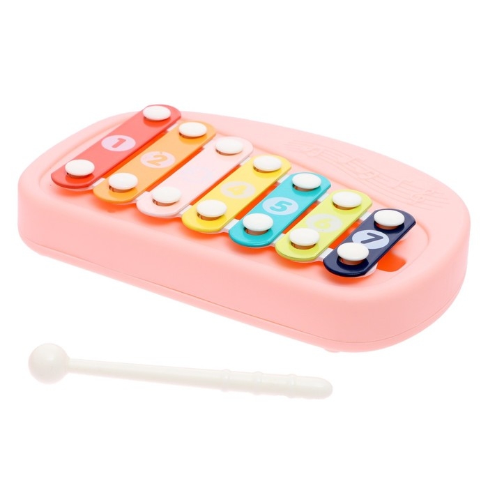 Развивающая игрушка &laquo;Весёлые игры&raquo;, цвет розовый