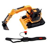 Экскаватор радиоуправляемый &laquo;Строитель&raquo;, управление жестами, работает от аккумулятора