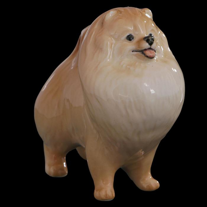 Сувенир &laquo;Шпиц померанский&raquo;, 8&times;4&times;8 см, ручная работа, фарфор