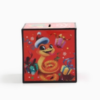 Копилка новогодний подарок &laquo;Новый год: Счастья в новом году &raquo; 7 х 7 см