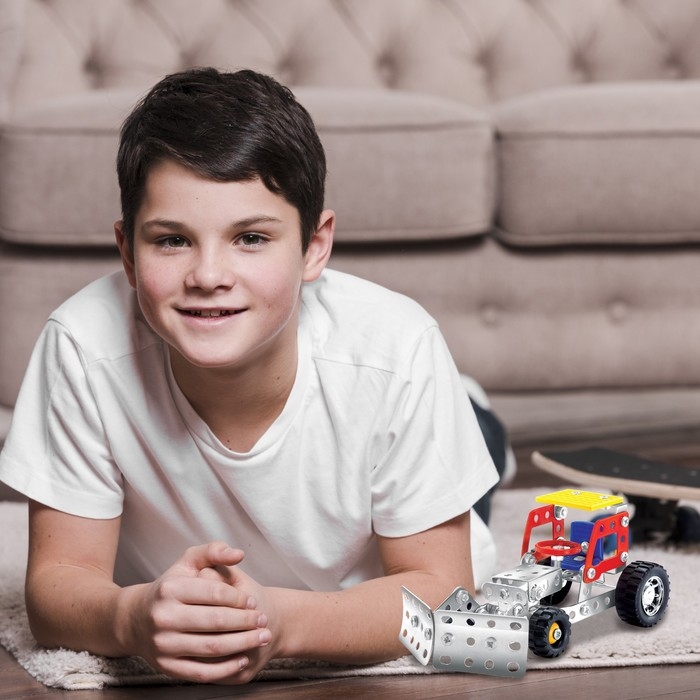 Конструктор металлический &laquo;Агротехника&raquo;, 4 в 1, 407 деталей