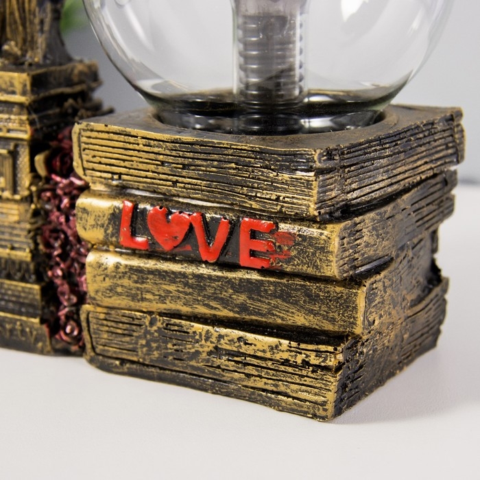 Плазменный шар Плазменный шар "Статуя свободы" золото 14х10х16 см RISALUX