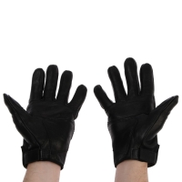 Перчатки мотоциклетные с защитными вставками, кожаные, размер М Перчатки мотоциклетные с защитными вставками, кожаные, размер М