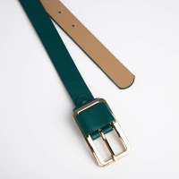 Ремень женский, ширина 2,1 см, цвет зелёный Ремень женский, ширина 2,1 см, цвет зелёный