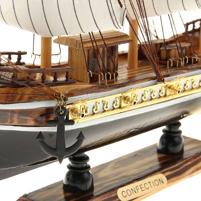 Корабль сувенирный средний &laquo;Атаго&raquo;, микс, 38х44х7