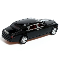 Машина металлическая &laquo;Лимузин&raquo;, 1:24, открываются двери, капот, багажник, цвет чёрный