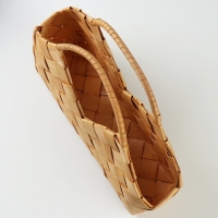 Корзина плетеная, 34 x 12 x H12,5/21/25 см, секвойя Корзина плетеная, 34 x 12 x H12,5/21/25 см, секвойя