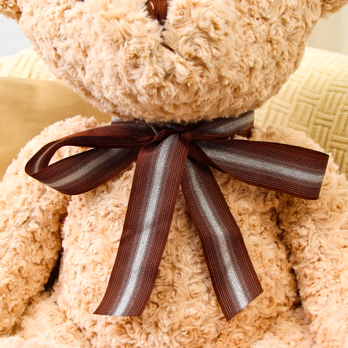 Мягкая игрушка &laquo;Медведь&raquo; кудрявый, 70 см, цвет бежевый