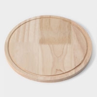 Доска разделочная Magistro &laquo;Дубрава&raquo;, d=20 см, дуб