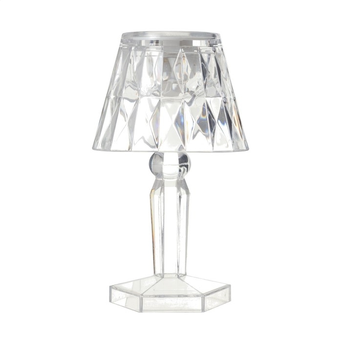 Ночник Ночник "Призма" LED от батареек LR1130 прозрачный 6,8х6,8х12 см