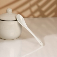 Банки керамические для специй на металлической подставке &laquo;Листья&raquo;, 200 мл, 3 шт