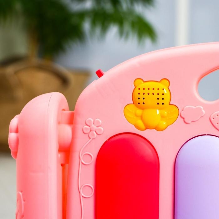 Развивающий коврик с дугами &laquo;Совушкин дом&raquo;, 110х83 см.