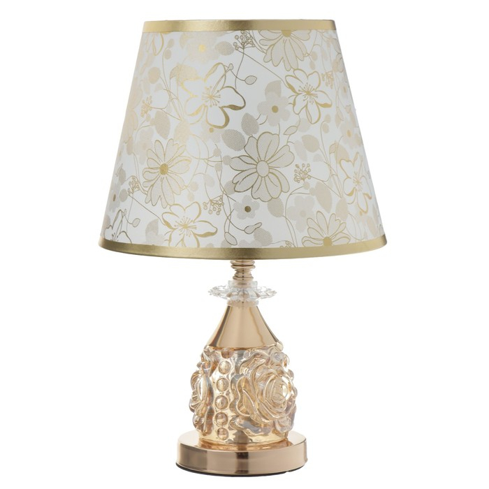 Лампа настольная "Мурайя" E27 40W низ с подсветкой 24х24х40,5 см