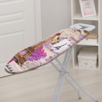 Чехол для гладильной доски Nika, 130&times;42 см, с поролоном, рисунок МИКС