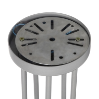 Люстра «5 клюшек» 65 × 110 см, 5 × 10 Вт, алюминий, пластик, свечение тёплое белое Люстра «5 клюшек» 65 × 110 см, 5 × 10 Вт, алюминий, пластик, свечение тёплое белое