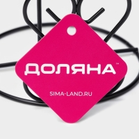 Подставка под бумажные полотенца Доляна &laquo;Сердце&raquo;, 13,5&times;13,5&times;28 см