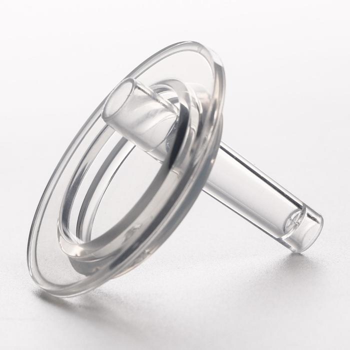 Соска для поильника, мягкая трубочка, от 9 мес., антиколиковая, широкое горло &Oslash;50 мм.,  быстрый поток