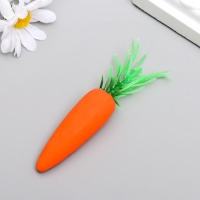 Декор пасхальный "Морковки" набор 18 шт морковка 8х1,3 см, 8х8х8 см Декор пасхальный "Морковки" набор 18 шт морковка 8х1,3 см, 8х8х8 см