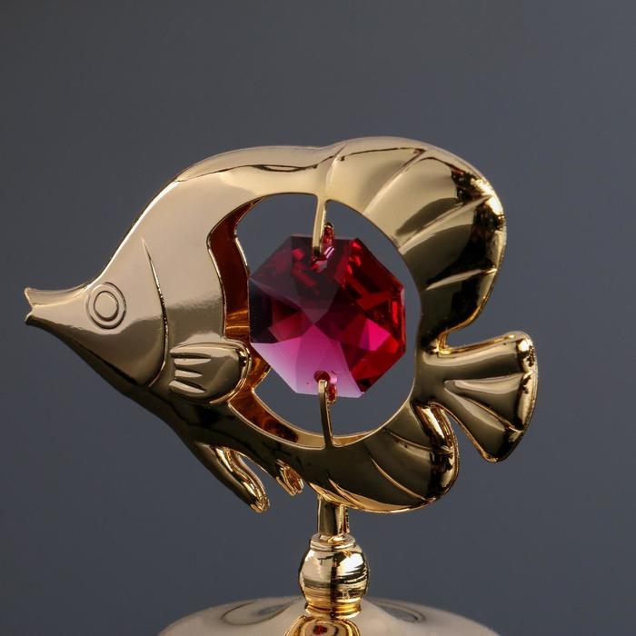 Сувенир &laquo;Тропическая рыбка", с кристаллами