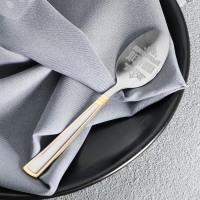 Ложка чайная с гравировкой &laquo;Любимый дедушка&raquo;, в подарочной коробке, 3 х 14 см.