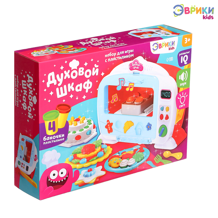 Набор для игры с пластилином &laquo;Духовой шкаф&raquo;, световые и звуковые эффекты