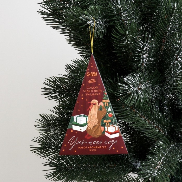 Аромамасла новогодние &laquo;Уютного года&raquo;, на Новый год, набор 6 шт, 3 мл