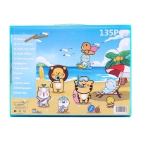 Набор для рисования Зверушки Синий Набор для рисования Зверушки Синий