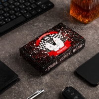 Подарочный набор "Настоящему мужчине" для автомобилиста, набор автоаксессуаров: коврик для телефона, ароматизатор, брелок Подарочный набор "Настоящему мужчине" для автомобилиста, набор автоаксессуаров: коврик для телефона, ароматизатор, брелок