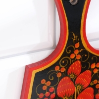 Доска разделочная &laquo;Лимонница&raquo;, хохлома