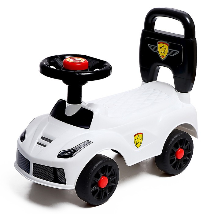 Толокар &laquo;Ночной гонщик&raquo;, звуковые эффекты, цвет белый