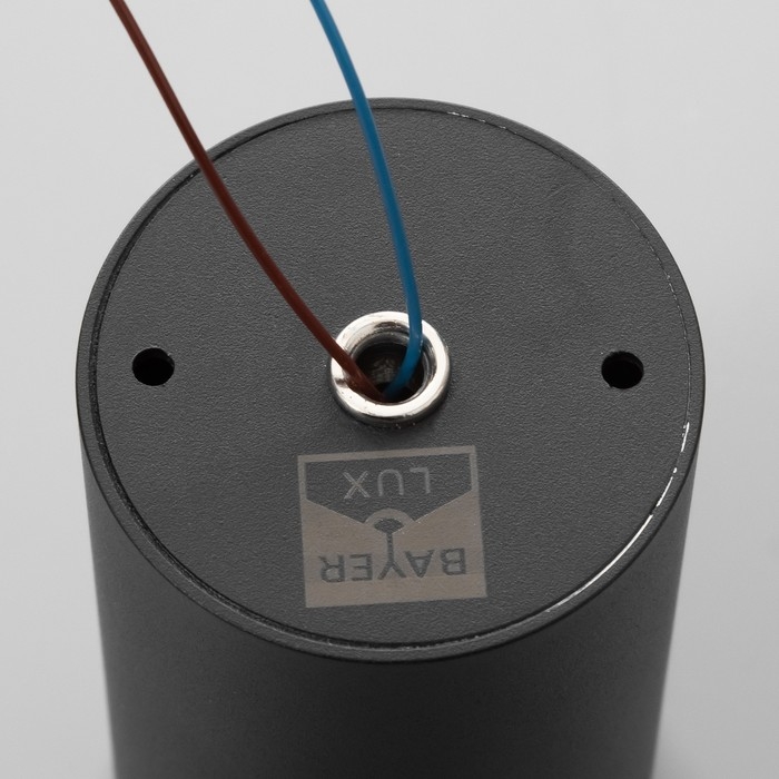 Светильник Светильник "Бинел" GU10 черный 6х6х11 см