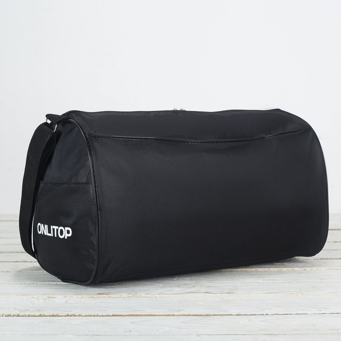 Сумка спортивная Sport- dress code на молнии, наружный карман, цвет чёрный Сумка спортивная Sport- dress code на молнии, наружный карман, цвет чёрный