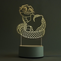 Светильник новогодний из акрила &laquo;Новый год: Волшебных моментов&raquo;, 11,8 х 22 см, модель GBV-0121