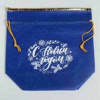 Мешок подарочный &laquo;С Новым годом!&raquo;, 28 х 28 см +/- 1.5 см, Новый год