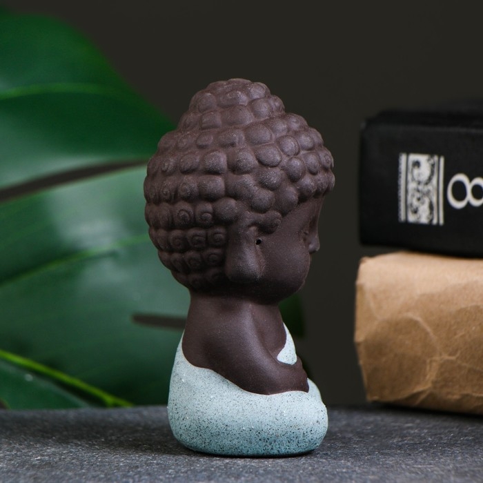 Фигурка Фигурка "Кудрявый Будда" 5х9см микс