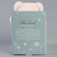 Мягкая игрушка Little Friend, новогодний мишка в красном свитере, 21 см Мягкая игрушка Little Friend, новогодний мишка в красном свитере, 21 см