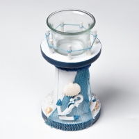 Подсвечник "Маяк" 15*8*8см Подсвечник "Маяк" 15*8*8см