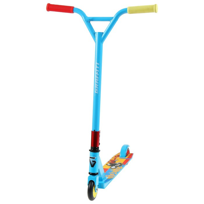 Самокат-снегокат 2 в 1 GRAFFITI, трюковой Самокат-снегокат 2 в 1 GRAFFITI, трюковой