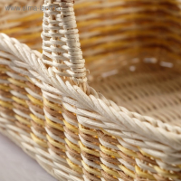 Набор корзин, 3 шт, 28&times;18&times;8/28, 25&times;16&times;7/24, 21&times;12&times;6/20 см, ротанг