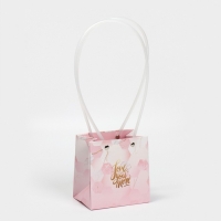 Пакет влагостойкий для цветов Love you more, 11,5 х 12 х 8 см Пакет влагостойкий для цветов Love you more, 11,5 х 12 х 8 см