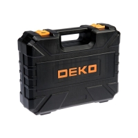 Дрель-шуруповерт DEKO DKCD20FU-Li, 20 В, 2х2 Ач, Li-lon, 42 Нм, 350/1350 об/мин + 63 пр. Дрель-шуруповерт DEKO DKCD20FU-Li, 20 В, 2х2 Ач, Li-lon, 42 Нм, 350/1350 об/мин + 63 пр.