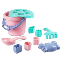 Песочный набор &mdash; сортёр, бирюзово-розовый