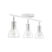 Светильник "Бостон" 3х60Вт Е14 белый/хром Светильник "Бостон" 3х60Вт Е14 белый/хром