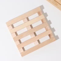 Подставка под горячее "Решетка" 14х14 см