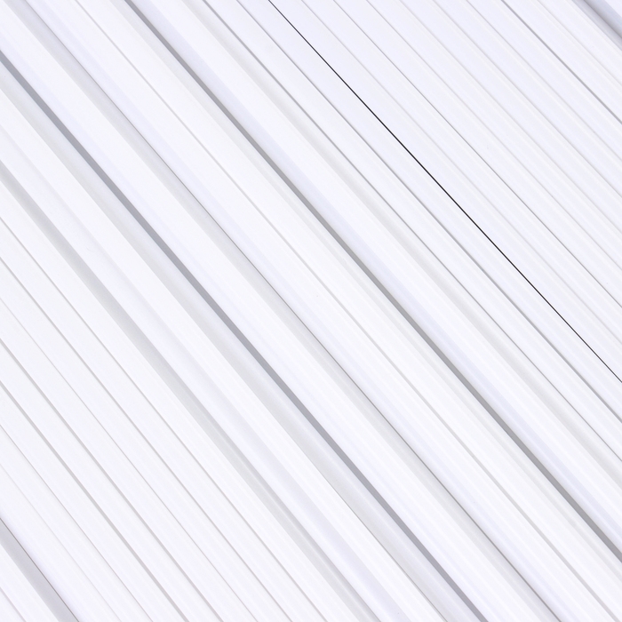 Трубочка для шаров и флагштоков, d=5 мм, цвет белый, набор 100 шт.